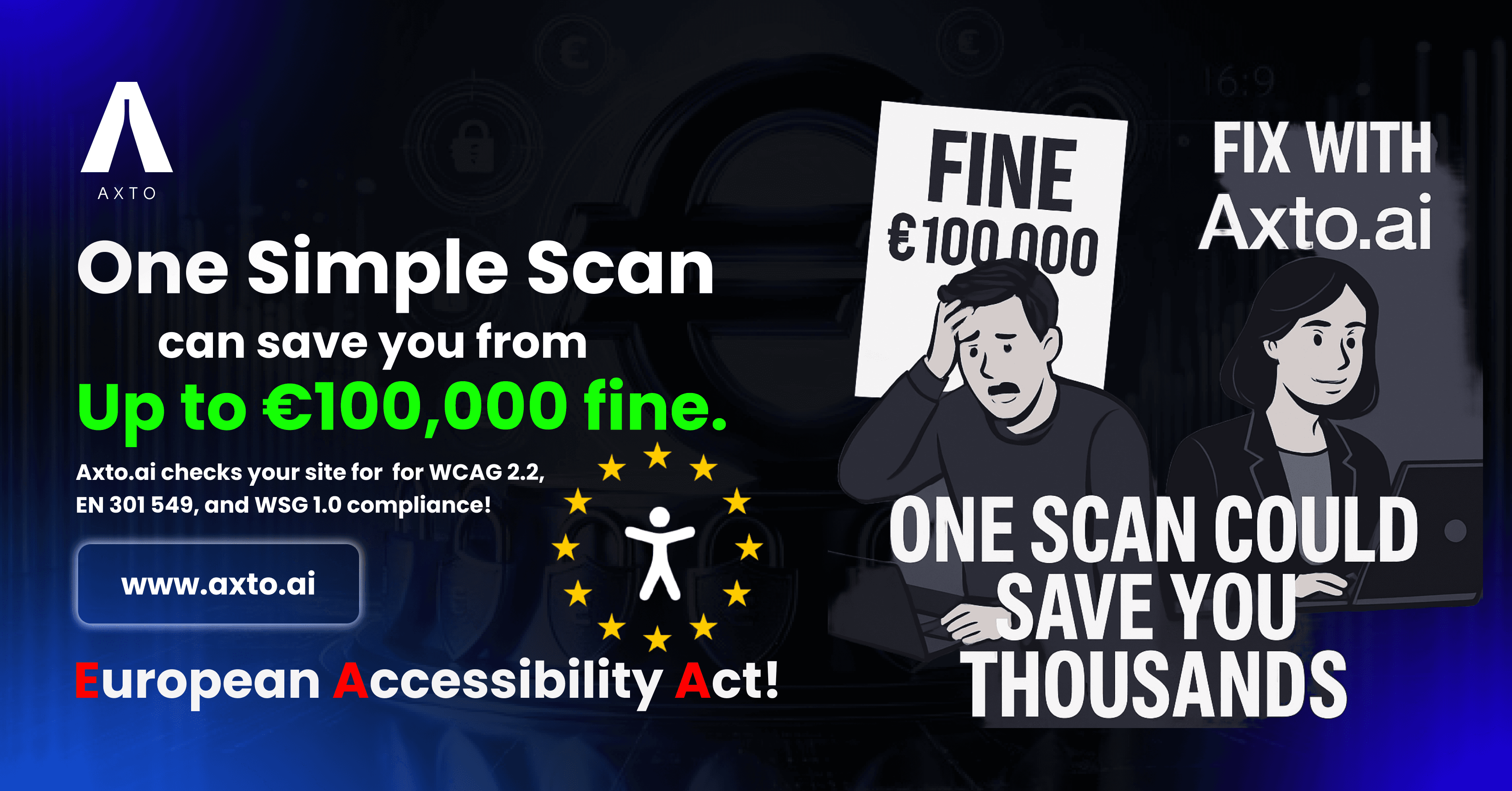 Avoid €100,000 Fines with One Simple Scan – European Accessibility Act Explained